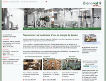Tablet Screenshot of bionerval.fr